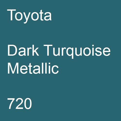 Toyota, Dark Turquoise Metallic, 720.